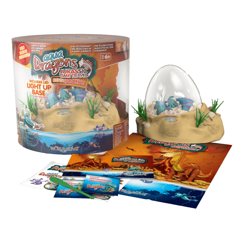 Ενυδρείο Aqua Dragons Jurassic Time Travel Eggspedition με Φωτάκι LED